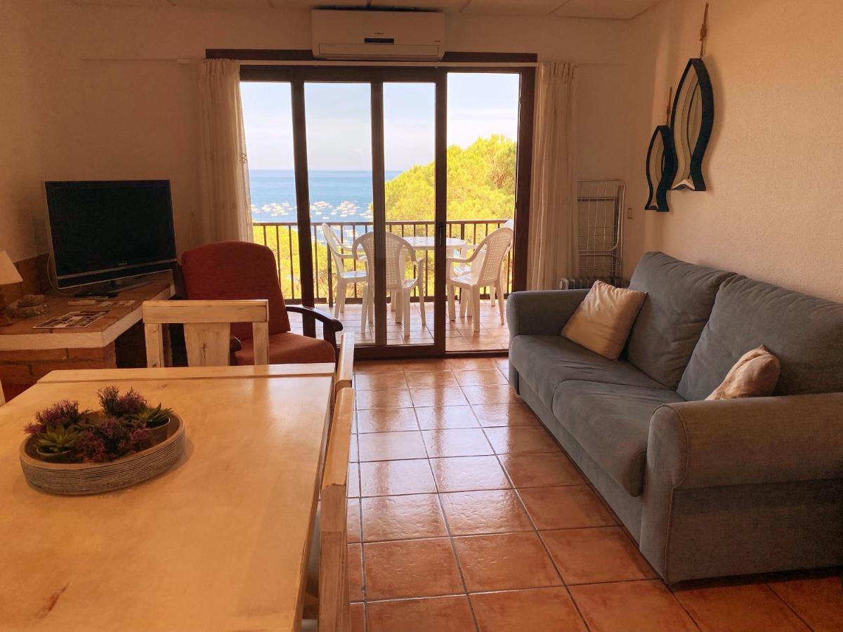 Apartamento Con Espectaculares Vistas Al Mediterraneo Calella De Palafrugell Bagian luar foto