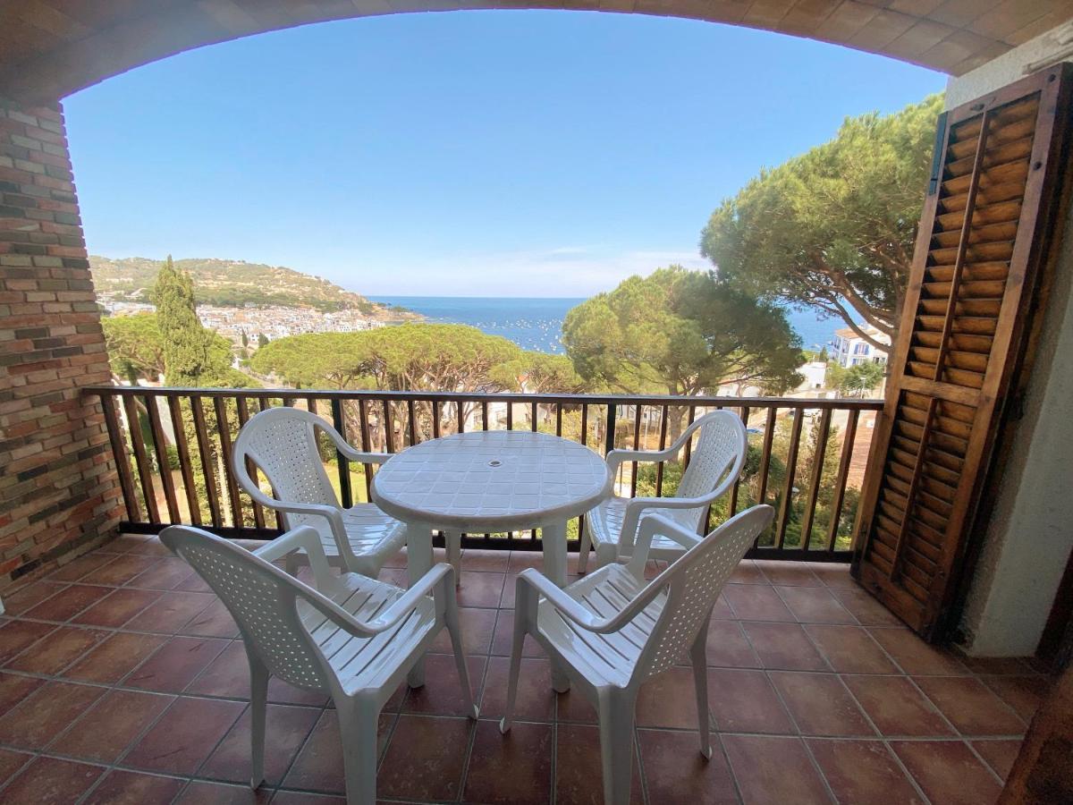 Apartamento Con Espectaculares Vistas Al Mediterraneo Calella De Palafrugell Bagian luar foto